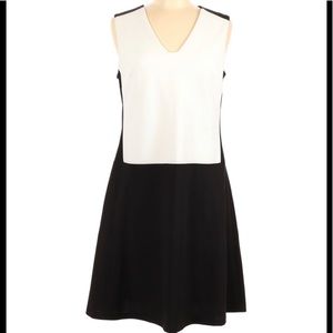 NYDJ White Black Dress Size 8